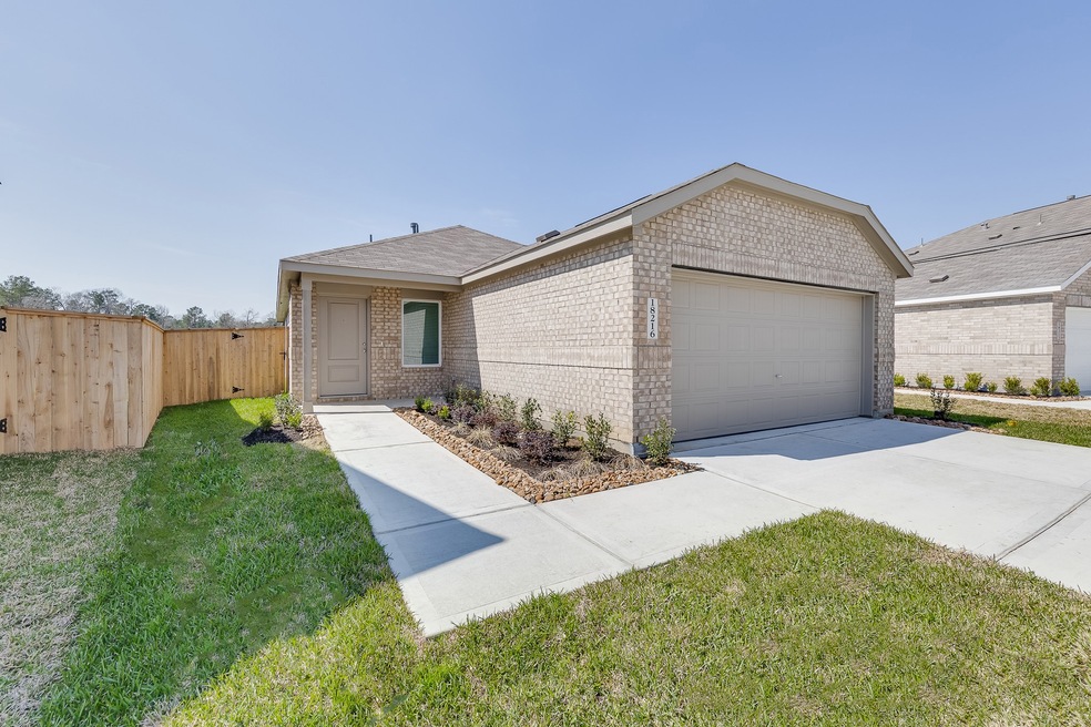 Charming brick front adds classic curb appeal.