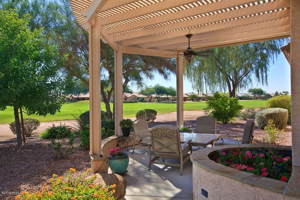 ONE OF TWO PATIO AREAS W/STUNNING VIEWS