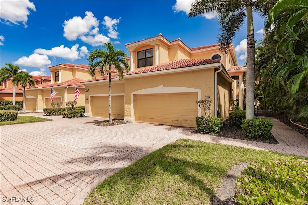 2nd floor coach home with 2 car garage