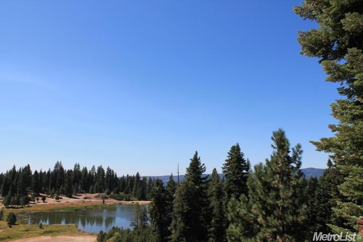 View of Leland Meadows Lake from front deck