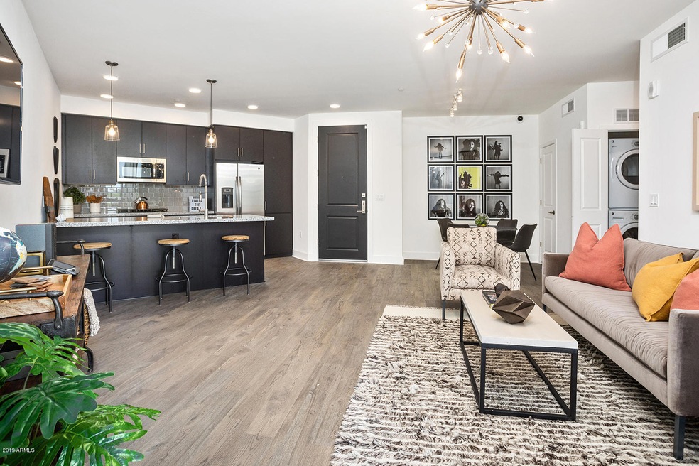 Open concept floor plan