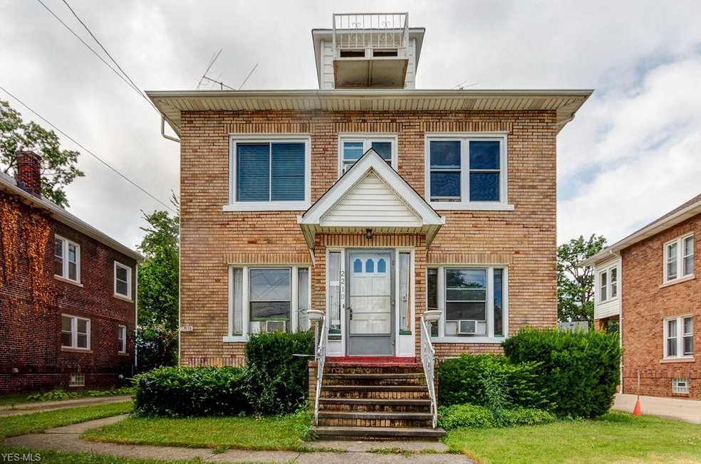 Welcome home to 2208 Warren Rd. A beautiful brick zoned three family property in central Lakewood!