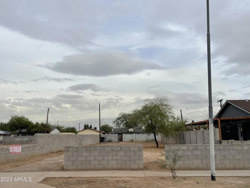 Front of Lot