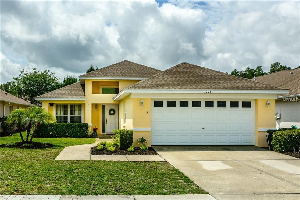 Newly painted exterior in gated community