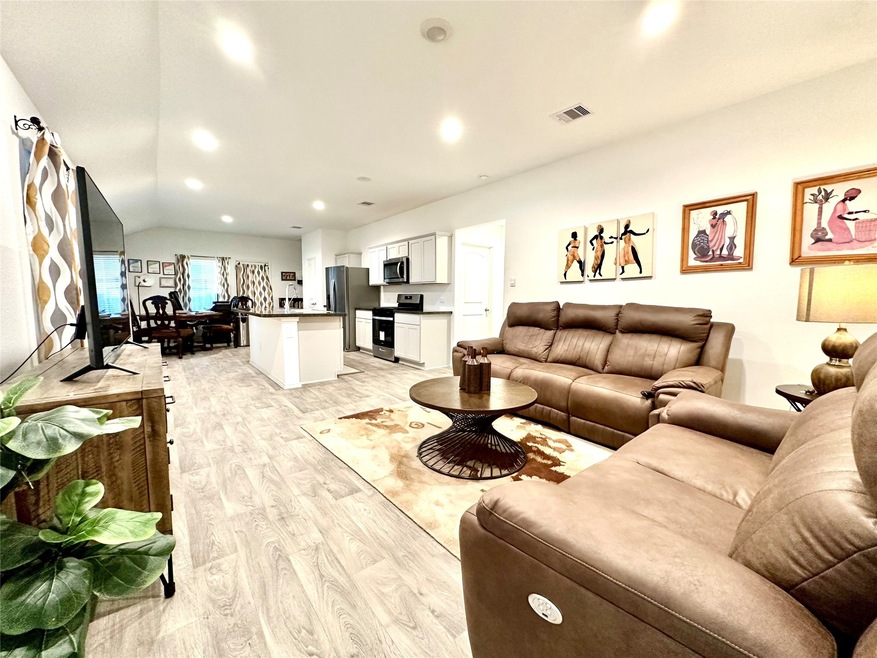 Large open Family area with ample natural light