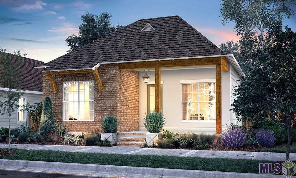 Huntington B - Front Elevation