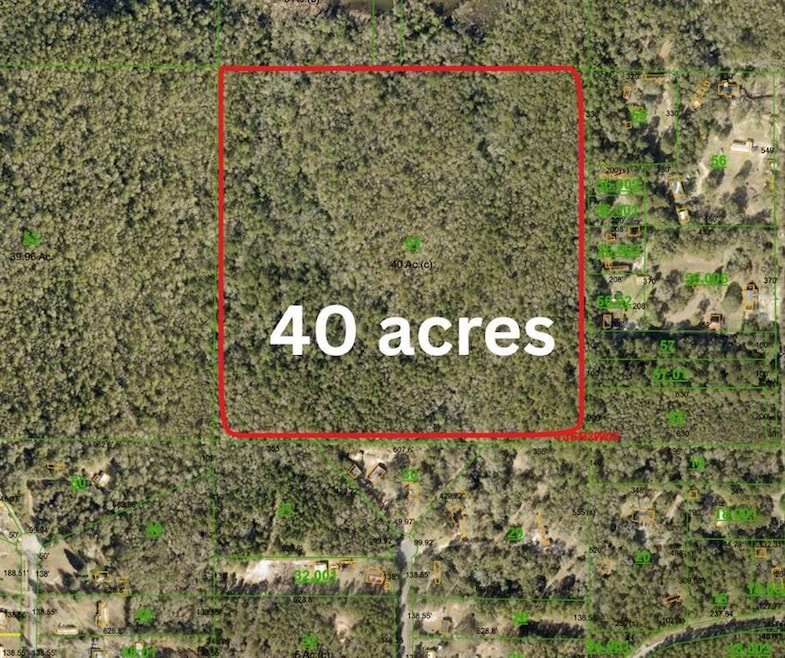 4o acres Landlocked close to Kushla McLeod