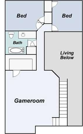 This spacious home has a wonderful upstairs.  Ther