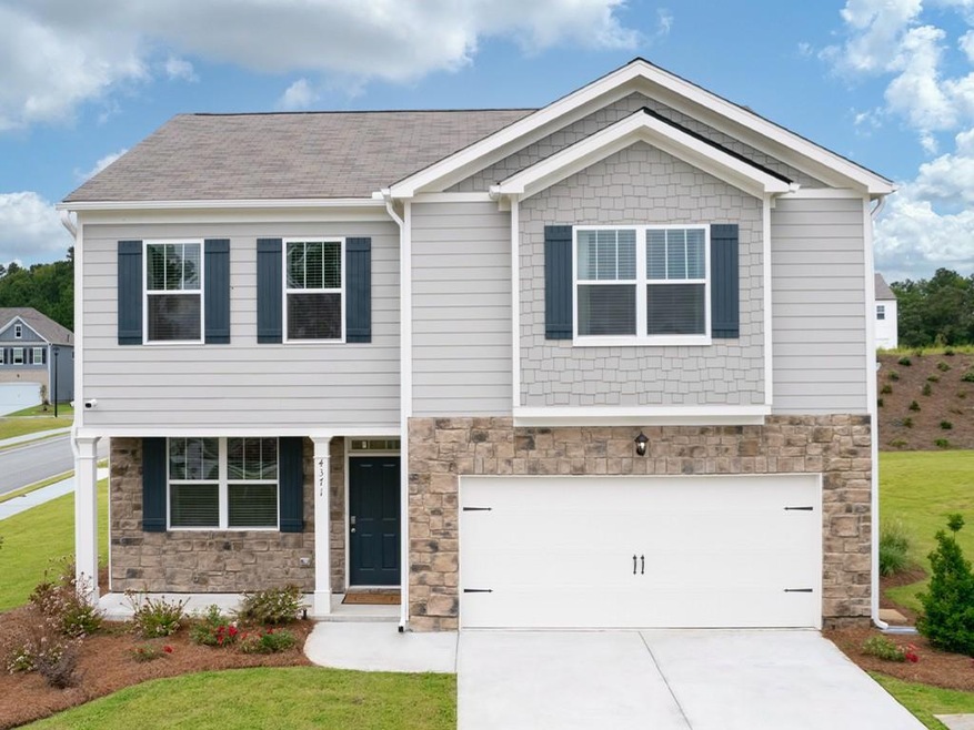 The Penwell Elevation K at Oakhurst Glen in Fairbu