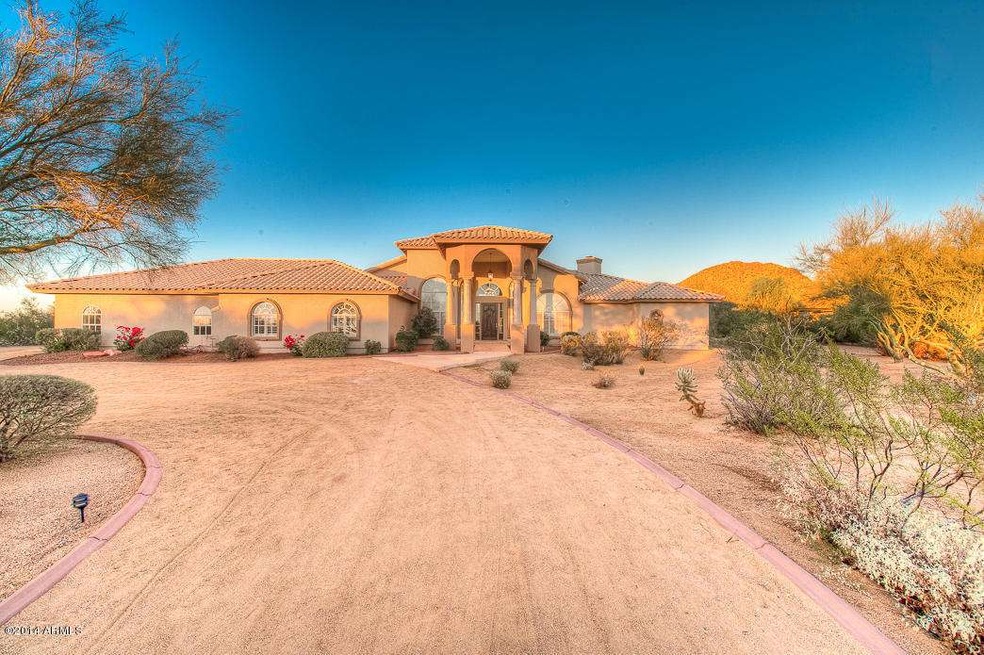 Curb appeal on a huge lot