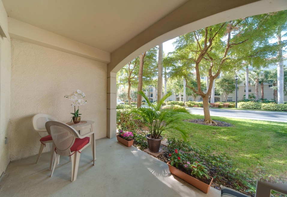 Serene Covered Patio