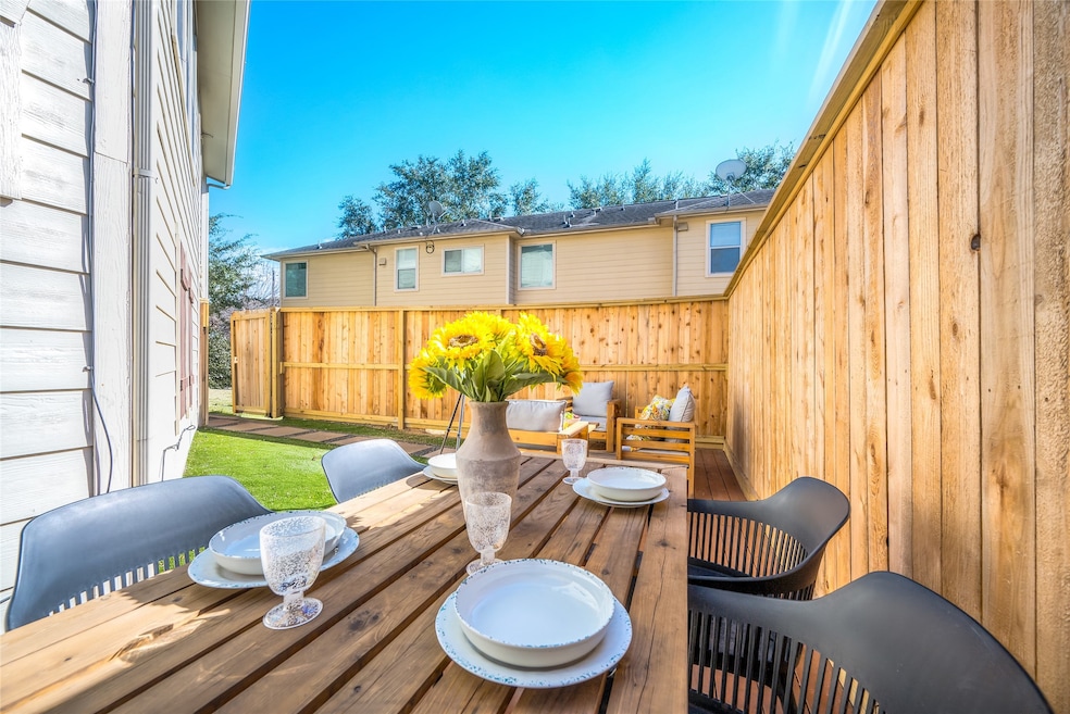 A house with a private fenced yard close in at thi
