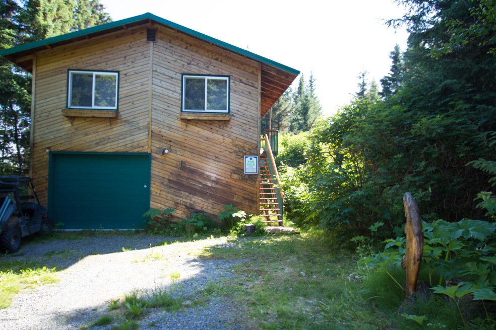 retreat tucked into the trees
