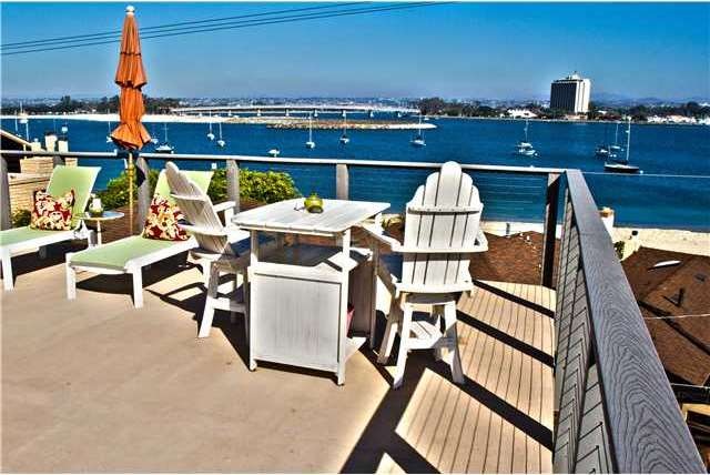 Expansive Roof deck with plenty of sunshine and vi