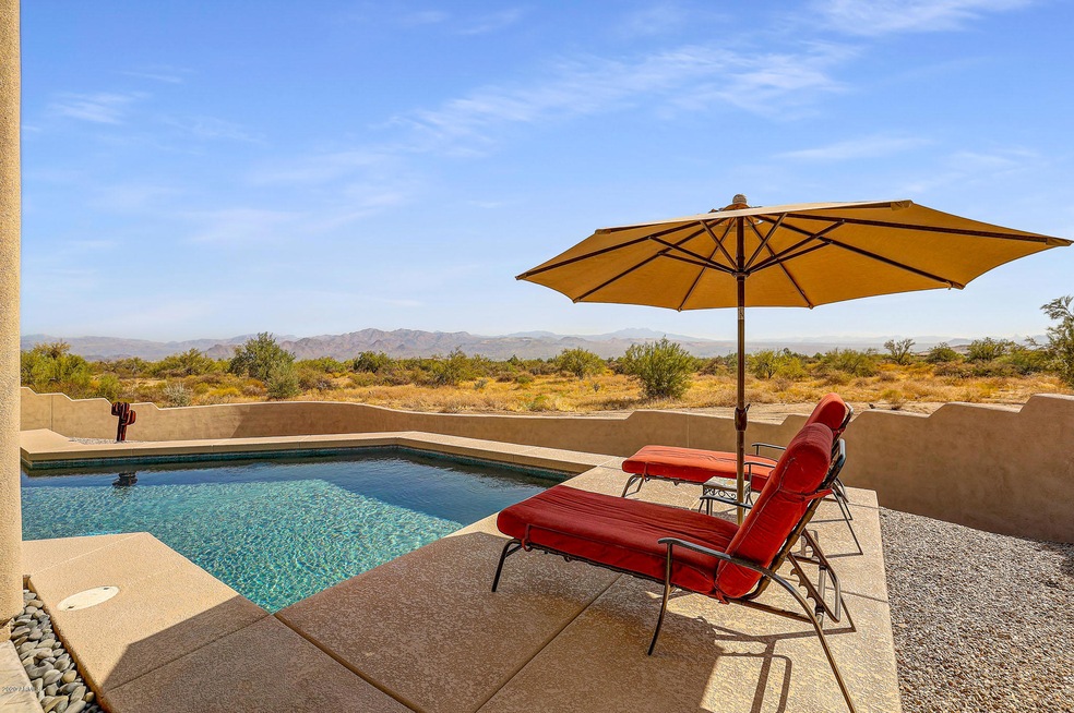 Pool Views to Four Peaks