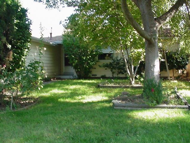 Home sits on .19 acres, and is fenced in both fron