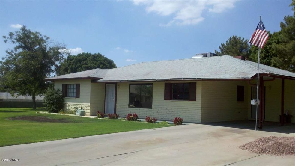 front of home