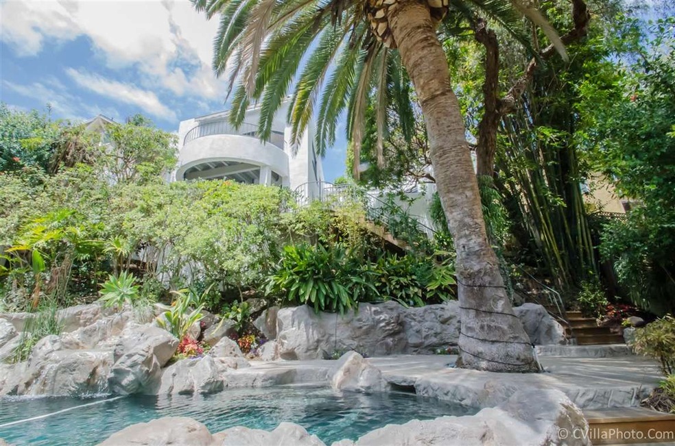 Canyon Pool Rear View of Home