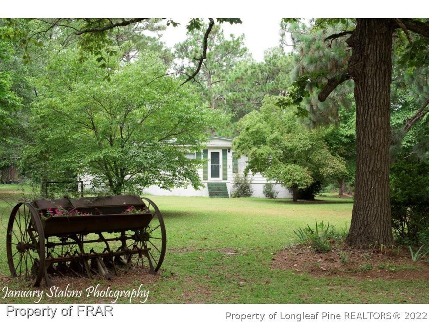 beautiful landscaped lot