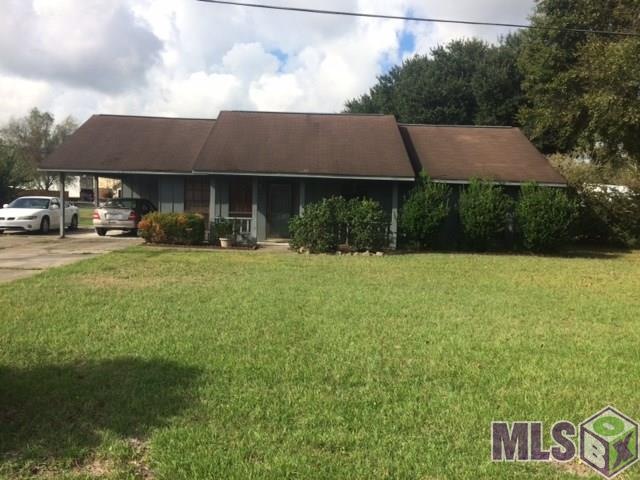 Front of home on huge lot.