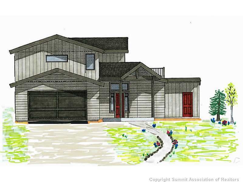 Exterior Front. Colored Elevation. More detailed r