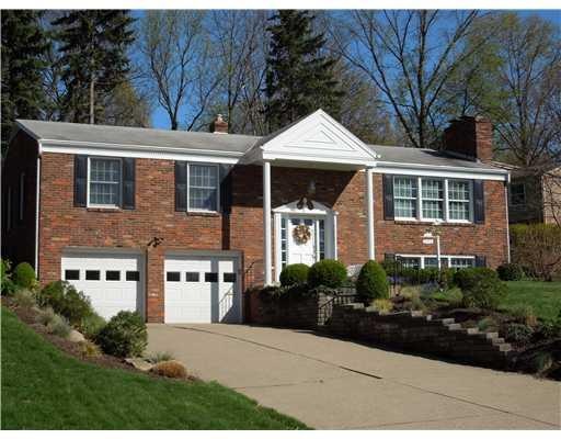 Exterior Front. This all brick home has been beaut