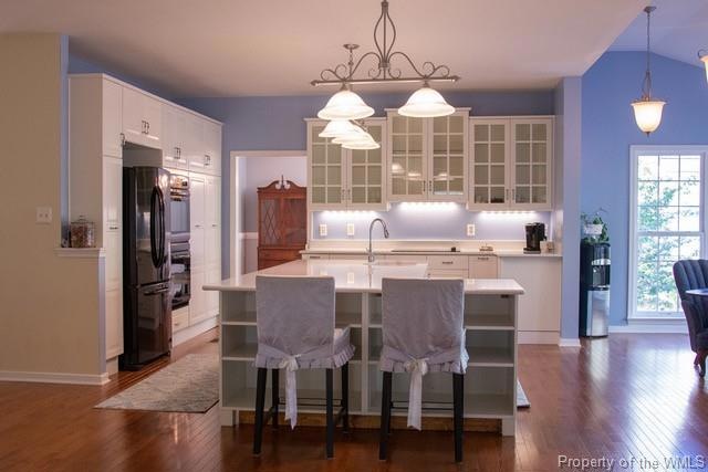 Custom Chefs kitchen with all new flooring.
