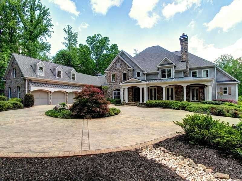 Exterior Front. Huge parking ares with water featu
