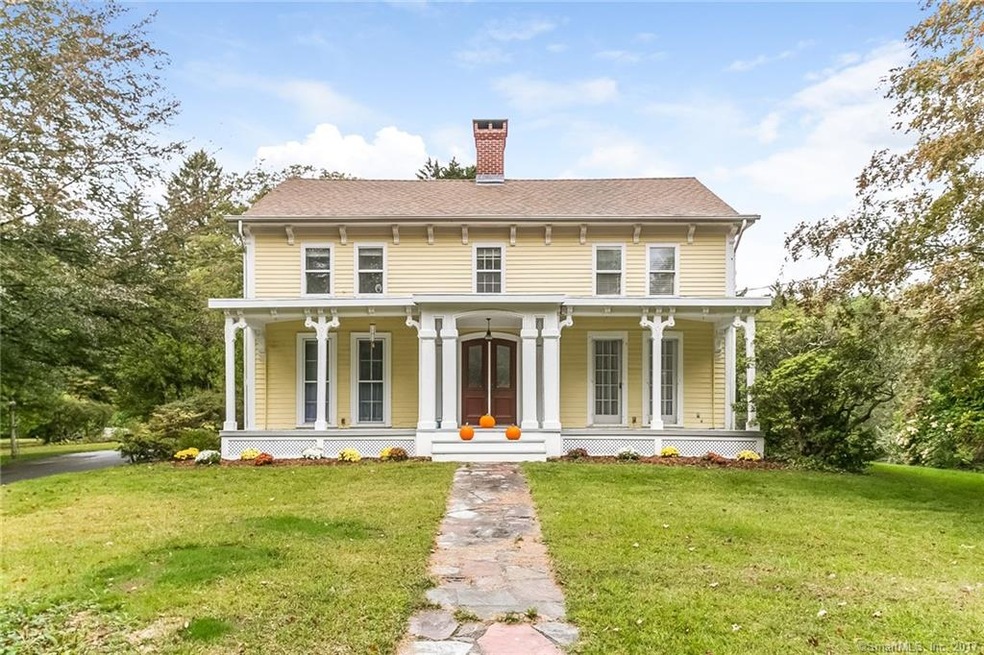 Once called the Tower House, this stately colonial