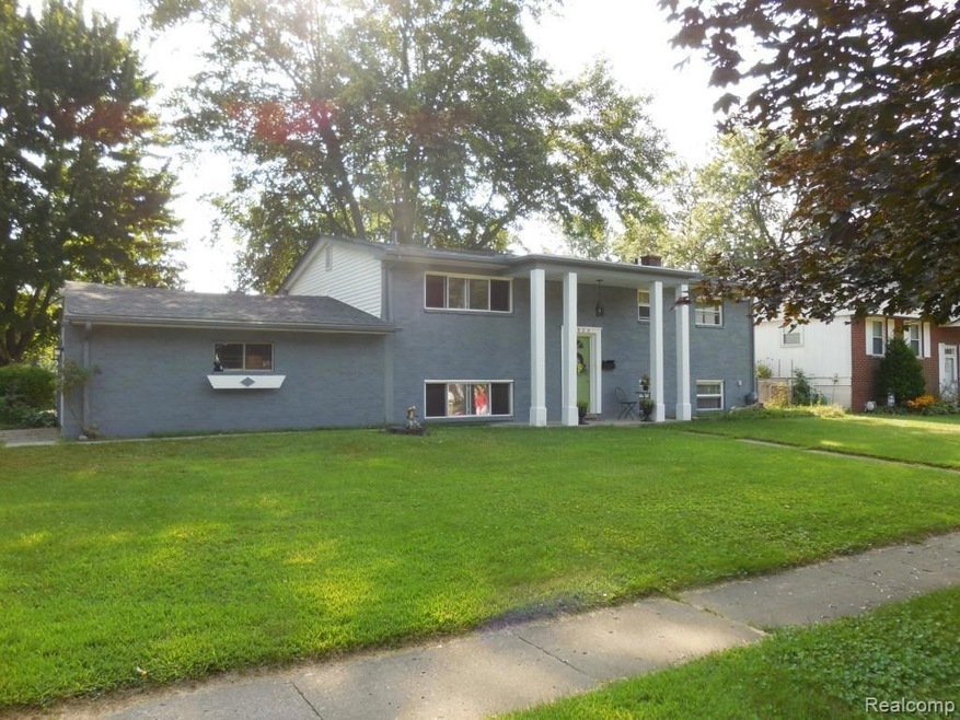 Front Elevation, Freshly Painted