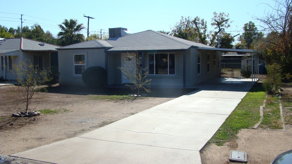 view from street