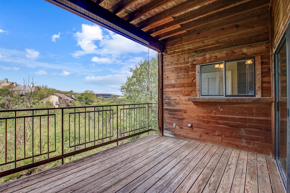 View of deck