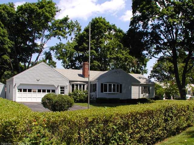Exterior Front. Spacious vinyl sided ranch with An
