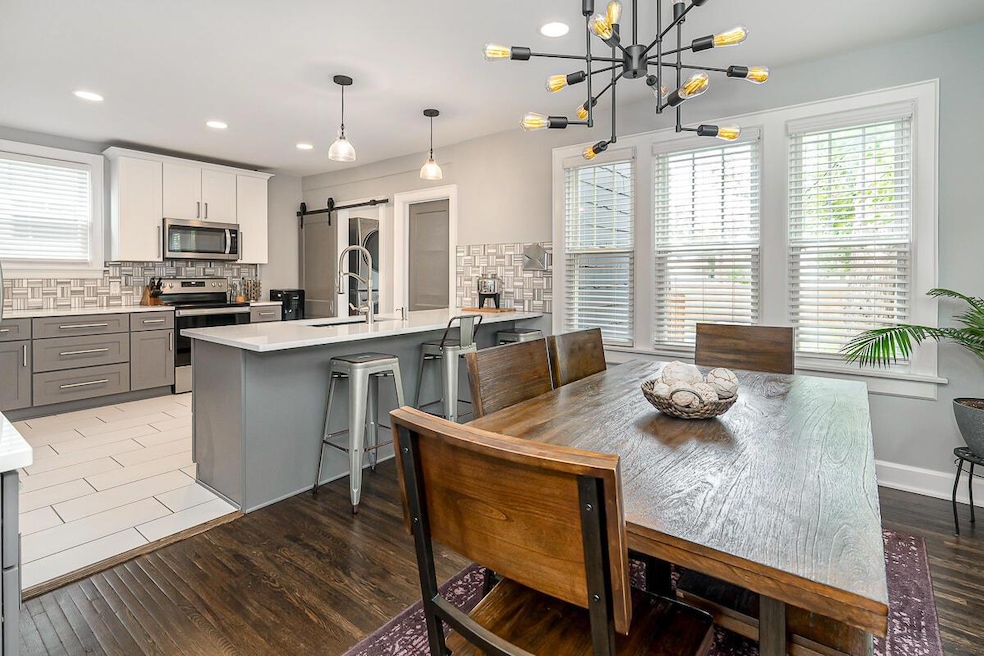 Kitchen and Eating Area