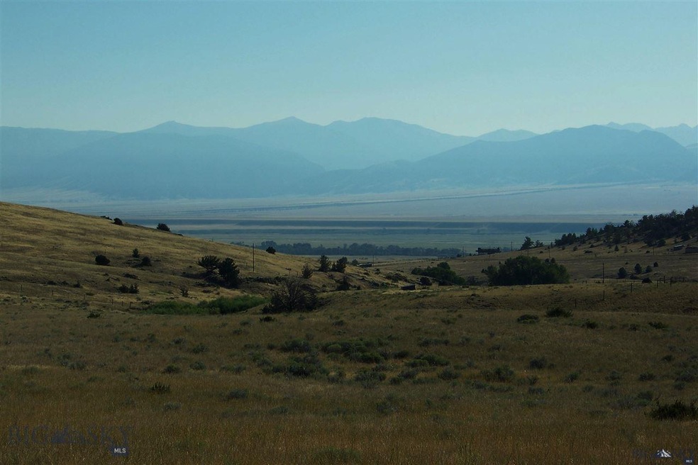 Looking down drainage to Madison Valley and the Ma