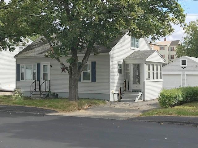 Cape with 2-car garage