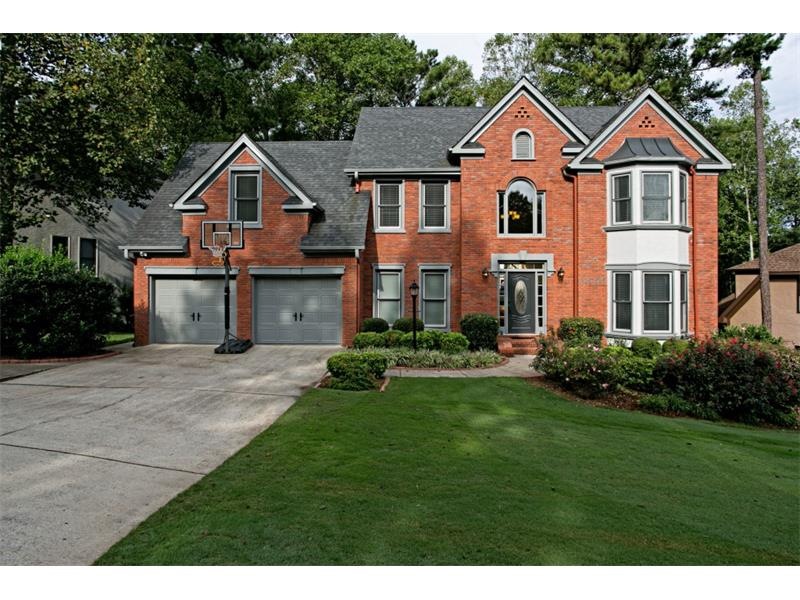 This home is located at the top of a cul-de-sac in
