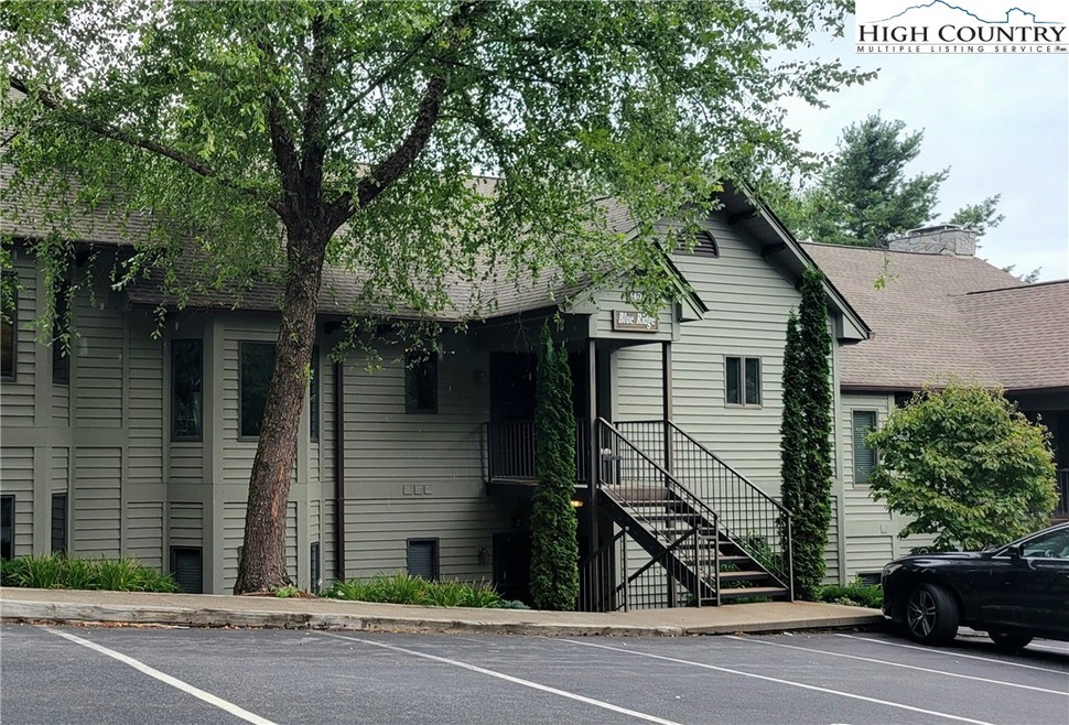 Blue Ridge Building, #2. Entrance to this condo is