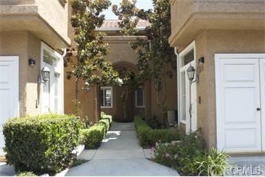 Courtyard entry to a beautiful home...