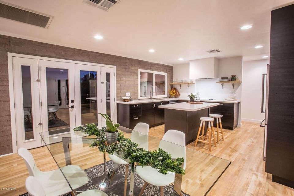 Kitchen at Twilight