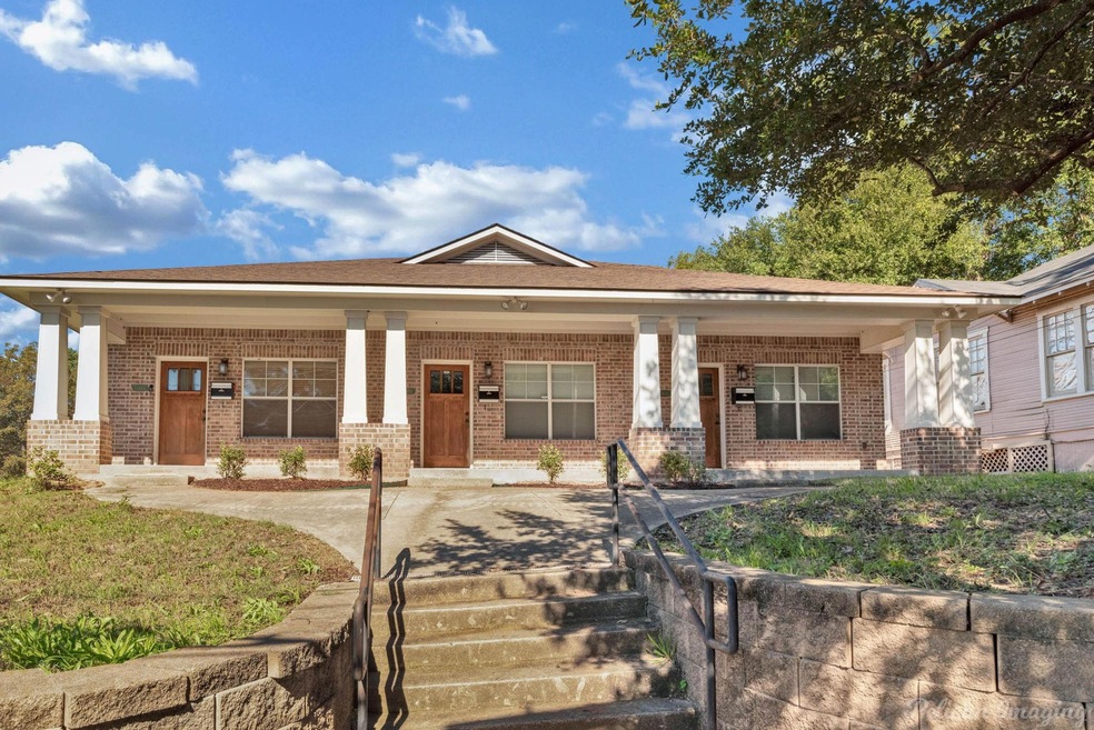 View of front of property with covered porch