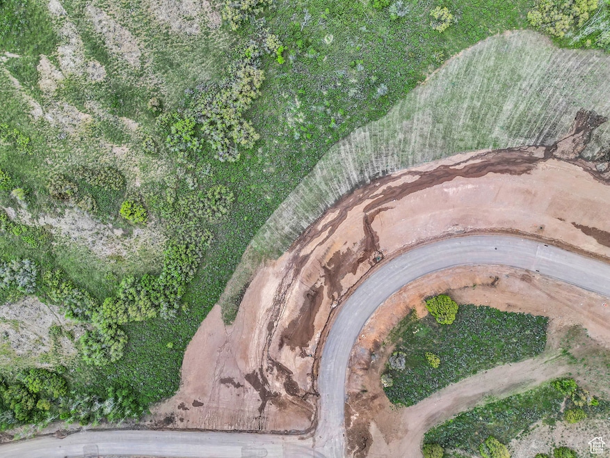 Lot during spring/summer and before other construction had begun.