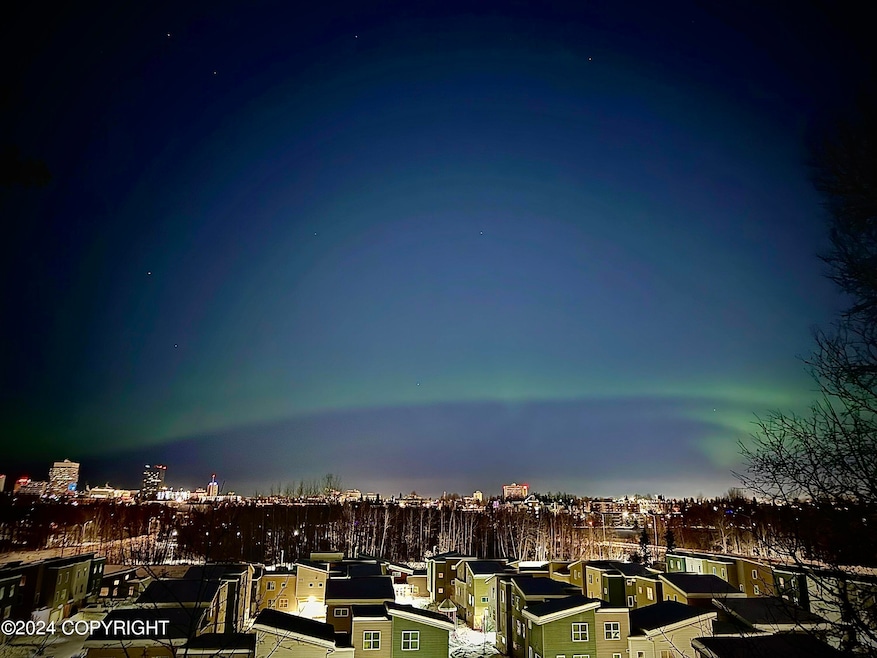 Northern Lights over Anchorage