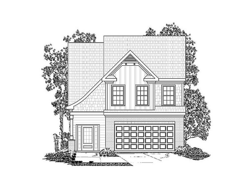 Exterior Front. Rendering of what home may look li