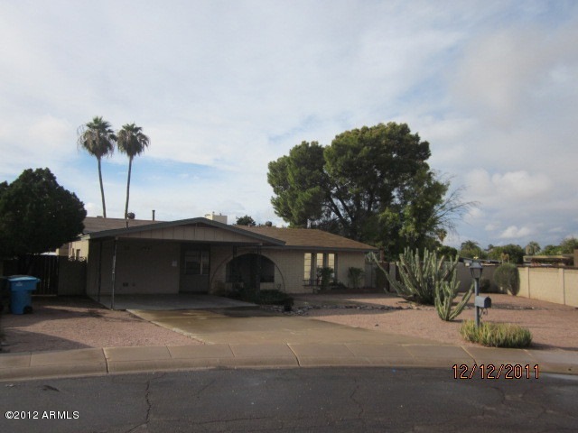 front of home