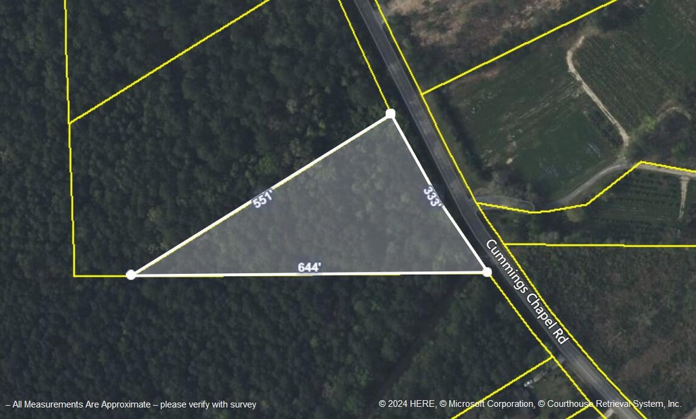 392 Cummings Chapel Road - aerial image