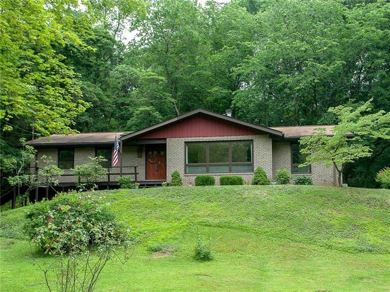 Classic unique ranch situated on a private street 