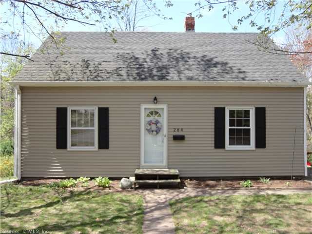 Exterior Front. New Siding!