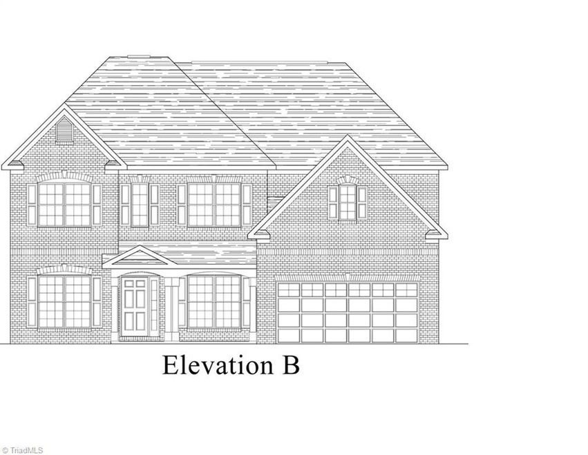 Rendering of home under construction.