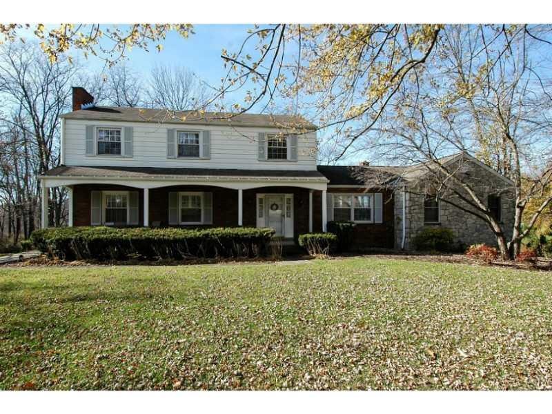 Exterior Front. Large Private Lot . Great Front Po